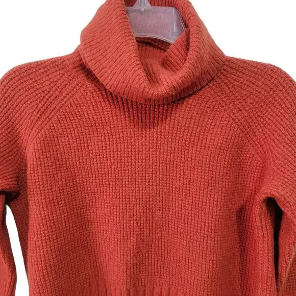 Madewell Womens Eastbrook Turtleneck Cross-Back Sweater XS - Picture 5 of 7